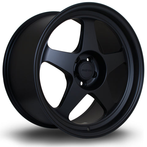 Rota Slip 18x9.5 5x100 ET38 Hyper Black Alloy wheel