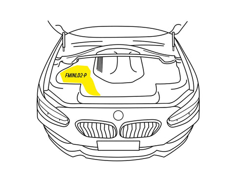 Carbon Fibre Inlet Duct for BMW F chassis (1 Series, 2 Series, 3 Series, 4 Series, 5 Series)