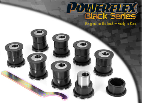 Nissan SILVIA 200SX - S13, S14, & S15 (1991 - 2002) Rear Upper & Lower Arm Bush - Adjustable  PFR46-204GBLK