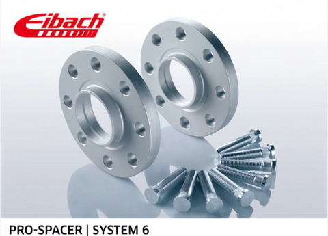 Eibach Pro Spacer kit - 10mm per side,  20mm total track - For Mitsubishi EVO 4/5/6/7/8/9 - S90-6-10-002