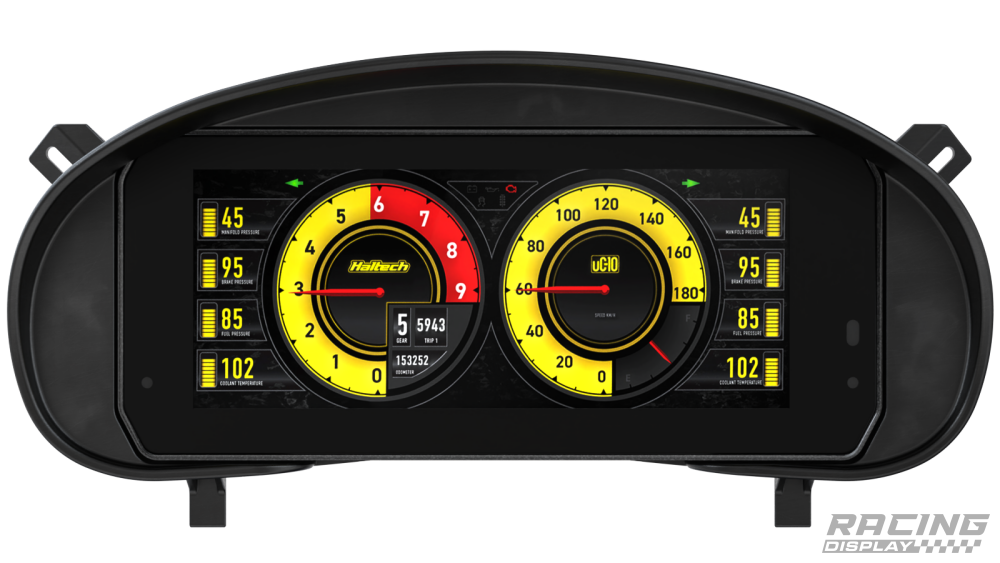 Holden Commodore VT VX VU Dash Cluster Mount for Haltech UC-10 Display ...