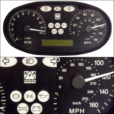 SPA Dash Unit with sensors 0-12kRPM