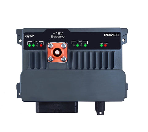 AIM PDM08 Power Distribution Module - 8 Channel With GPS Sensor, Data ...