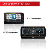 AIM PDM08 Power Distribution Module - 8 Channel With GPS Sensor, Data Logging And 10" TFT Screen Included