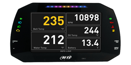 AIM MXG 1.2 Street Edition Dash Display System / Digi Dash 7"