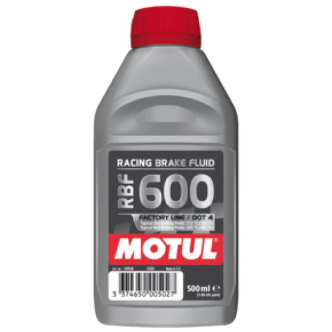 Motul Racing Brake Fluid - RBF600 - 500ml - 100% Synthetic