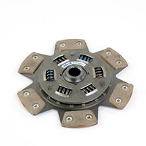 Helix Clutch Kit for Mitsubishi EVO 7-9 - 240mm Ceremetallic With Sprung 6 Pad Plate - 90-4665/6