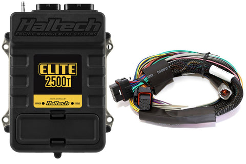 Haltech Elite 2500 T + Basic Universal Wire-in Harness Kit 2.5m (8') HT-151312