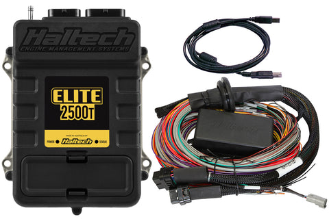 Haltech Elite 2500 T + Premium Universal Wire-in Harness Kit 2.5m (8') HT-151314