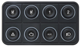 ECUMaster CAN Keyboard - 4 / 6 / 8 / 10 / 12 / 15 Way options