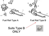Rover T16 / K16 Fuel Pressure Regulator Blanking Plug - Aluminium