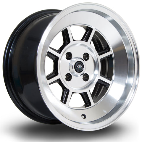 Rota BM8 15x8 4x100 ET0 PFlat Black Alloy wheel