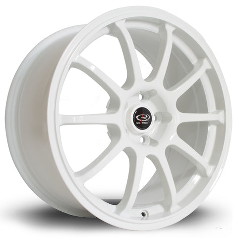 Rota Force 17x8 5x114 ET48 White Alloy wheel