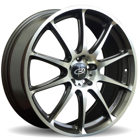 Rota Gra 18x7.5 5x114 ET45 PFGunmetal Alloy wheel