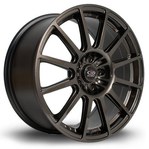 Rota Grid Max 15x8 4x100 ET0 Bronze Alloy wheel