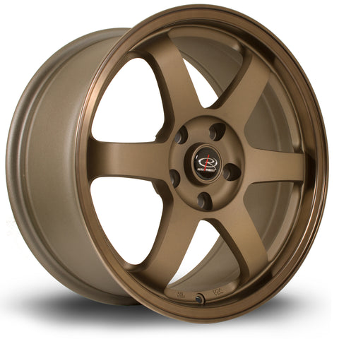 Rota Grid 17x8 4x100 ET35 Flat Black Alloy wheel