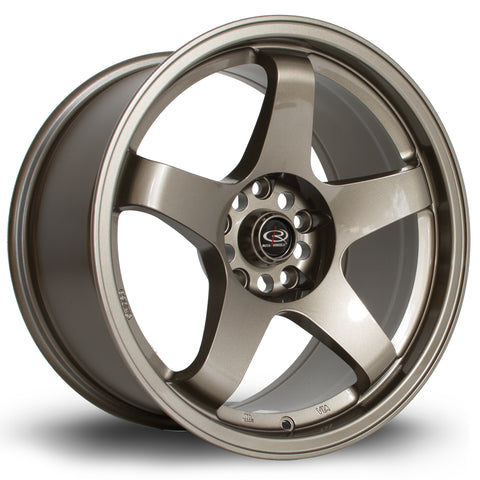Rota GTR 17x9.5 5x114 ET30 Flat BlackRLip Alloy wheel