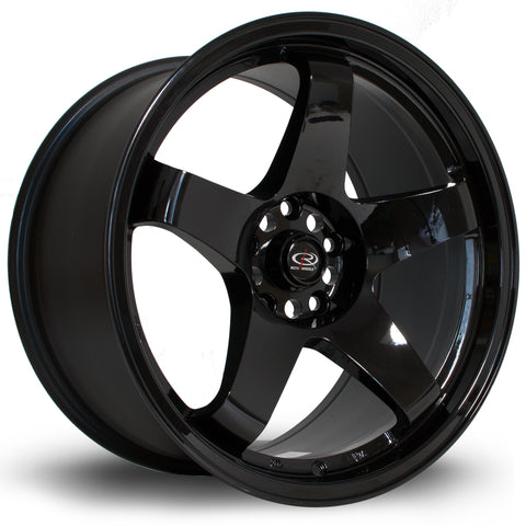 Rota GTR 18x9.5 5x114 ET30 BlackRLip Alloy wheel