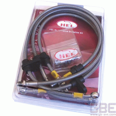 HEL Brake Lines For Honda Civic EG3 1.3 DX Rear Discs (1991-1996) (4 Lines)