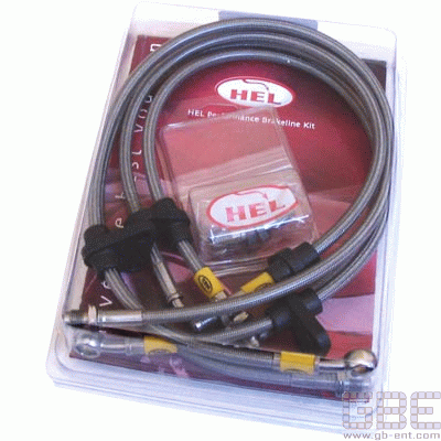 HEL Brake Lines For Renault 19 1.4 Non-ABS Rear Discs (1989-1996) (4 Lines)