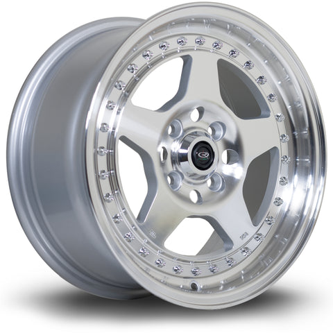 Rota Kyusha 15x7 4x100 ET38 Black with Lip Alloy wheel
