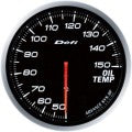 Defi Advance BF Series Oil Temperature Gauge 60mm - White, Red or Blue