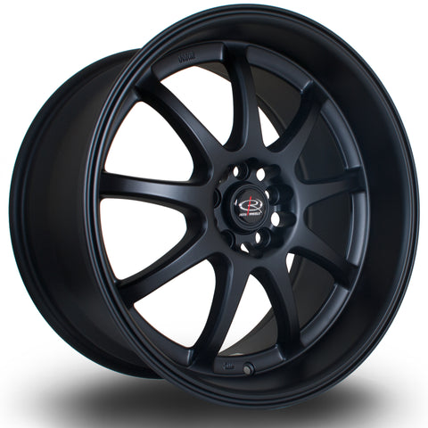 Rota P1R 18x9.5 5x100 ET38 Hyper Black Alloy wheel