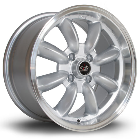Rota RB 15x7 4x100 ET30 Gunmetal with Lip Alloy wheel