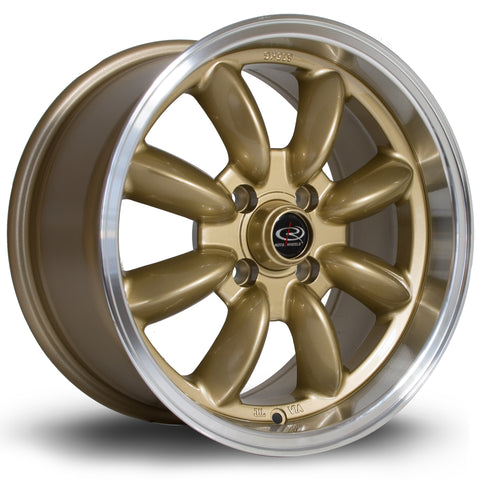 Rota RB 15x8 4x100 ET30 Silver with Lip Alloy wheel