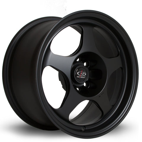 Rota Slip 15x8 4x100 ET20 Flat Black Alloy wheel