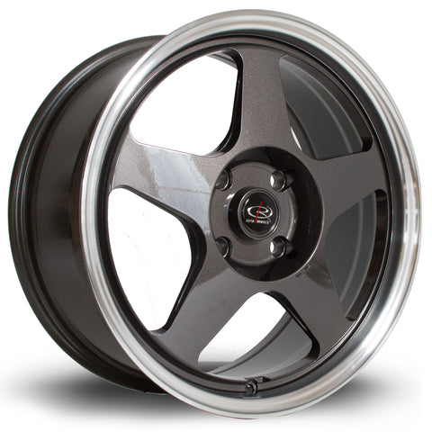 Rota Slip 15x8 4x108 ET25 Flat Black Alloy wheel