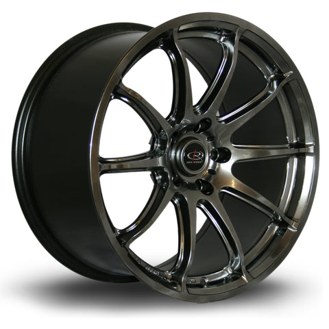 Rota T2R 18x9.5 5x114 ET38 Flat Black Alloy wheel