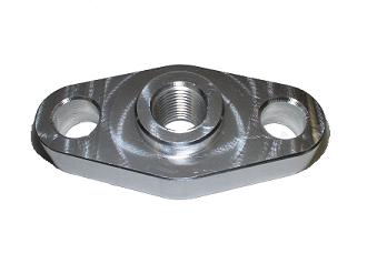 T3 Oil Feed Flange - 2 bolt with 1/8 NPT hole