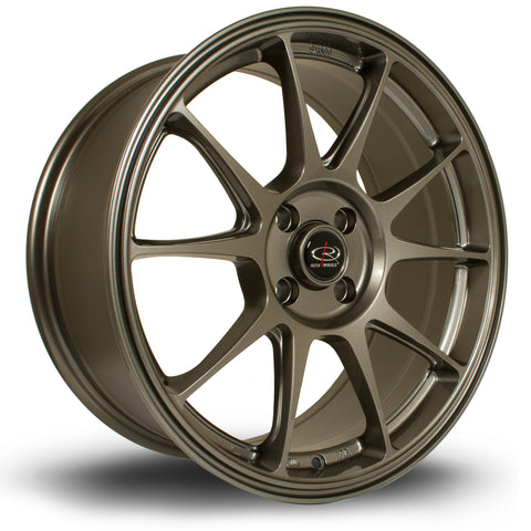 Rota Titan 17x7.5 4x100 ET35 Gunmetal Alloy wheel