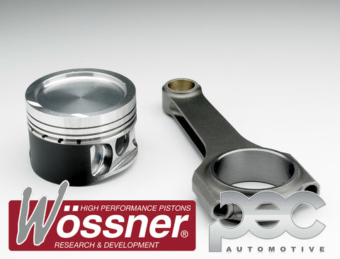 MG/Rover 2.0 16v T16 Wossner Forged Pistons & PEC Steel Connecting Rod Kit