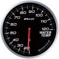 Defi Advance BF Series Water Temperature Gauge 60mm - White, Red or Blue